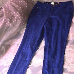 Dark blue skinny jeans